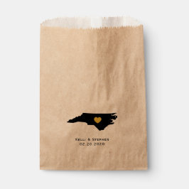 Bolsas de regalo para el trato favorito de la boda