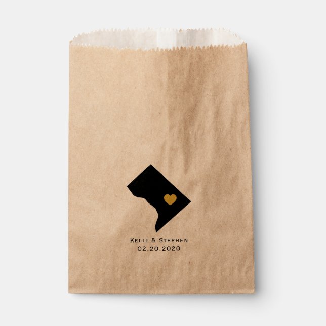 Bolsas de regalo para los bodas favoritas de la bo (Anverso)