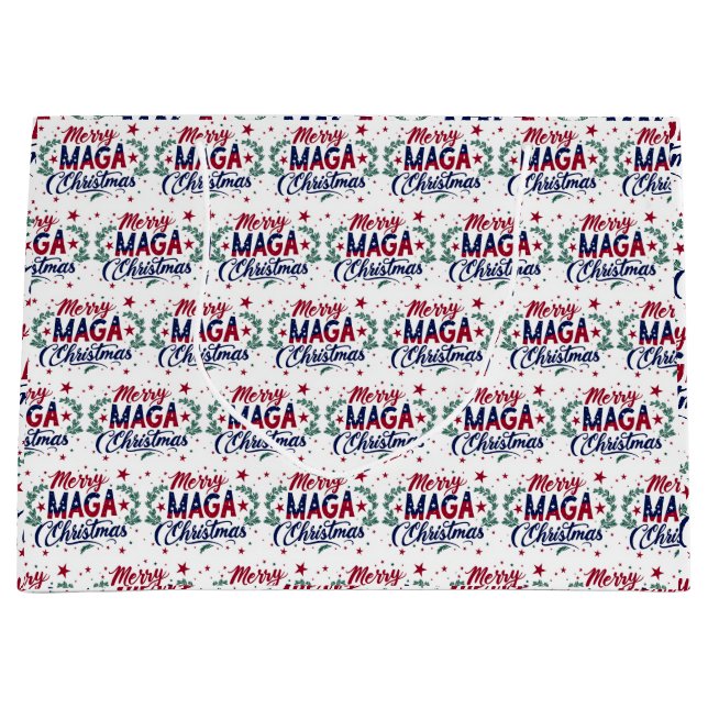 Bolsas de regalo para Navidades de Merry Maga (Anverso)