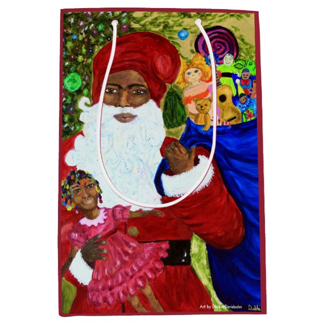 Bolsas de regalo para Navidades de personalizable  (Anverso)