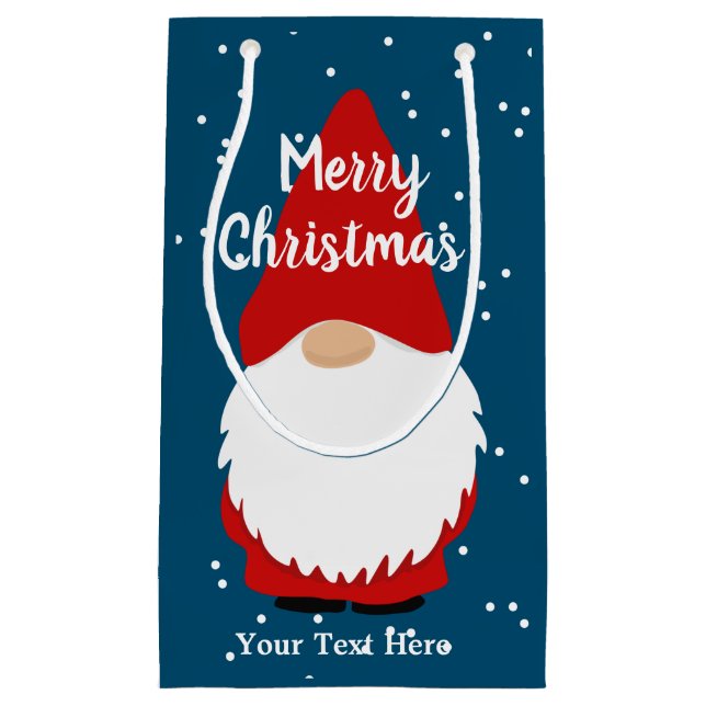 bolsas de regalo para Navidades personalizados con (Anverso)