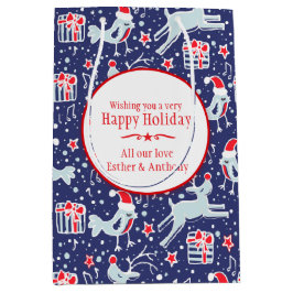 Bolsas de regalo para Navidades personalizados mus