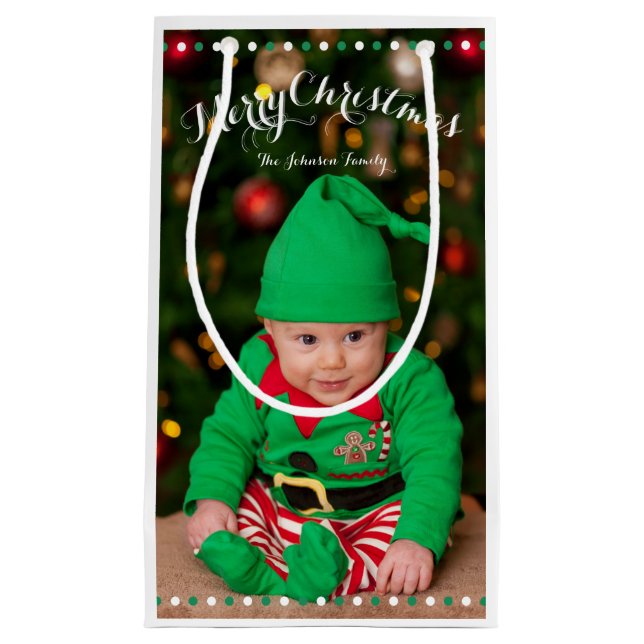 Bolsas de regalo para pequeños Navidades personali (Anverso)