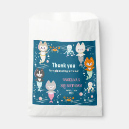 Bolsas de regalo para un cumpleaños con tema náuti