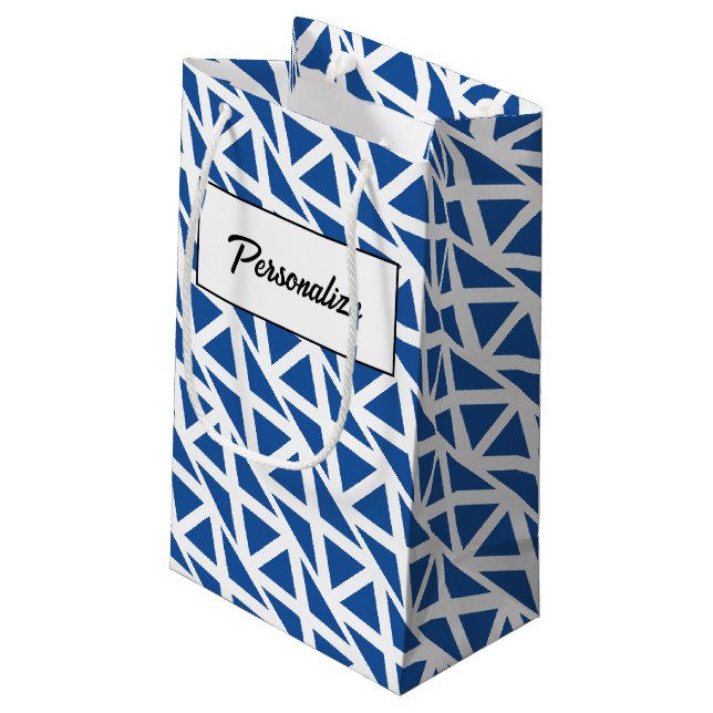 Bolsas de regalo personalizadas con la bandera de  (Angulo reverso)