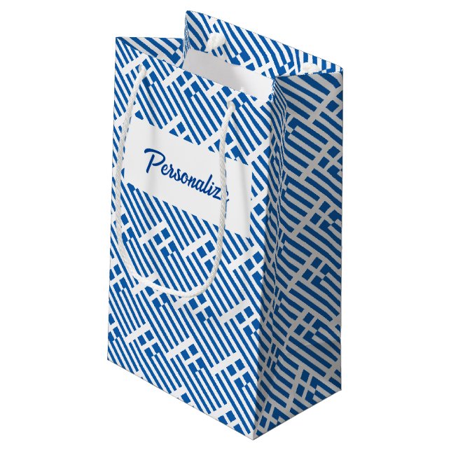 Bolsas de regalo personalizadas con la bandera del (Angulo reverso)