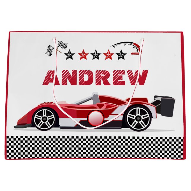 Bolsas de regalo personalizadas para coches de car (Anverso)