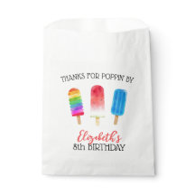 Bolsas de regalo personalizadas para cumpleaños co