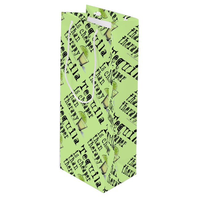 BOLSAS DE REGALO - TEQUILA, MÁS BARATA QUE LA TERA (Angulo Anverso)