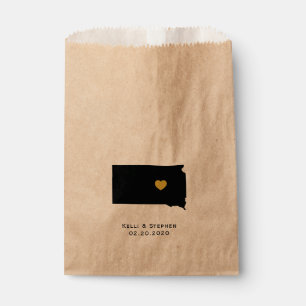 Bolsas de regalo y bodas de la boda de Dakota del 