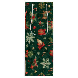 Bolsas de regalos con diseño de navidad 