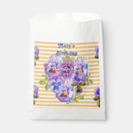 Bolsas de regalos de fiesta con arte de pensamient