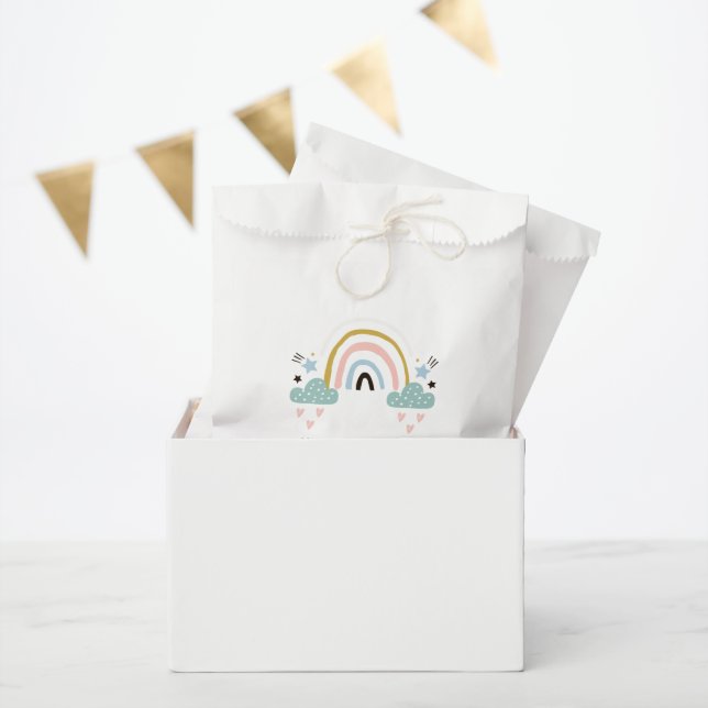 Bolsas de regalos de fiesta de cumpleaños arcoíris (Fiesta)