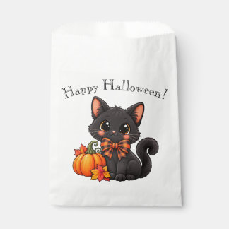 Bolsas de regalos de fiesta de Halloween de gato n