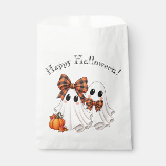 Bolsas de regalos de Halloween de fantasmas lindos