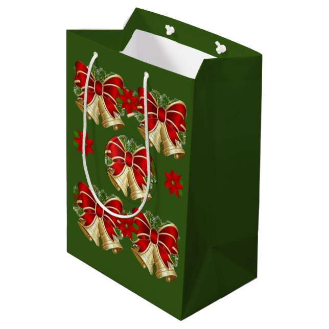 Bolsas de regalos de Navidad (Angulo reverso)