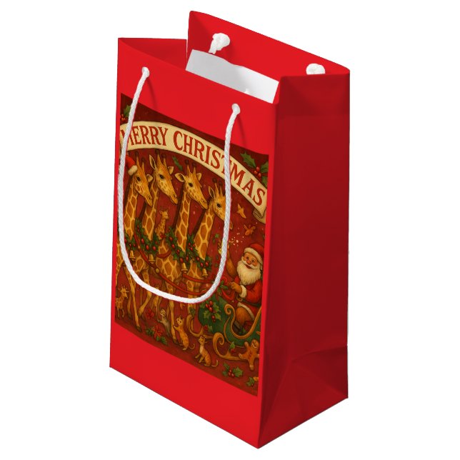 Bolsas de regalos de Navidad (Angulo reverso)