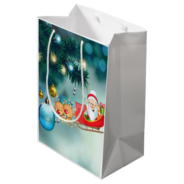 Bolsas de regalos de Navidad (Angulo reverso)