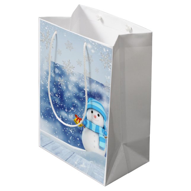 Bolsas de regalos de Navidad (Angulo reverso)