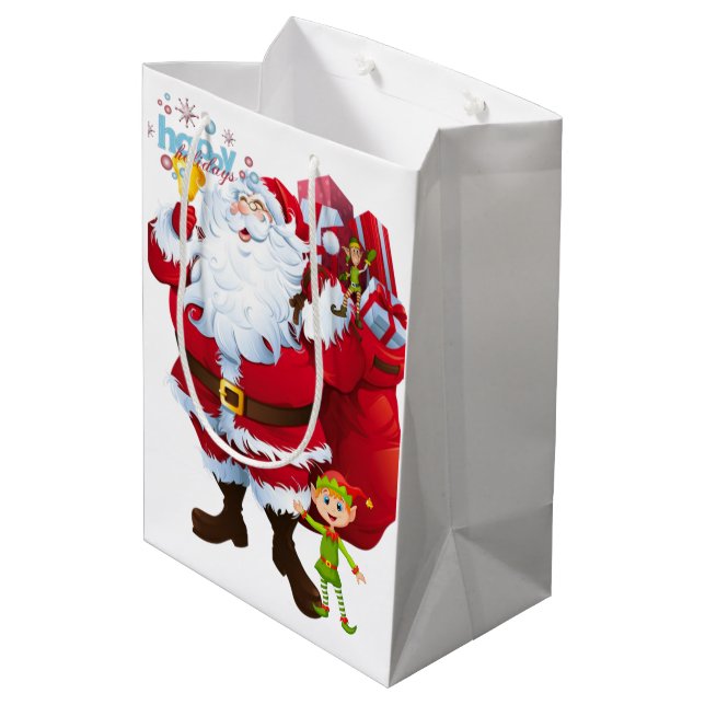 Bolsas de regalos de Navidad (Angulo reverso)