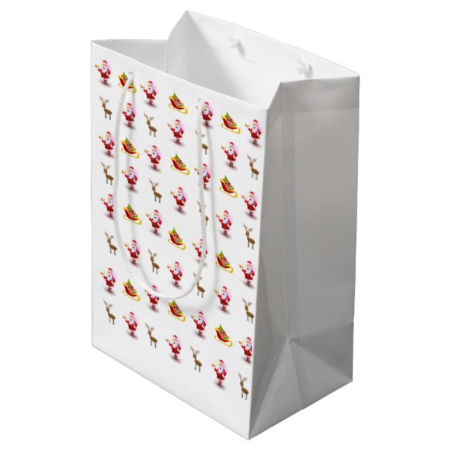 Bolsas de regalos de Navidad (Angulo reverso)