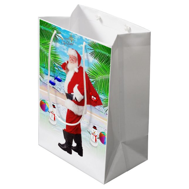 Bolsas de regalos de Navidad (Angulo reverso)