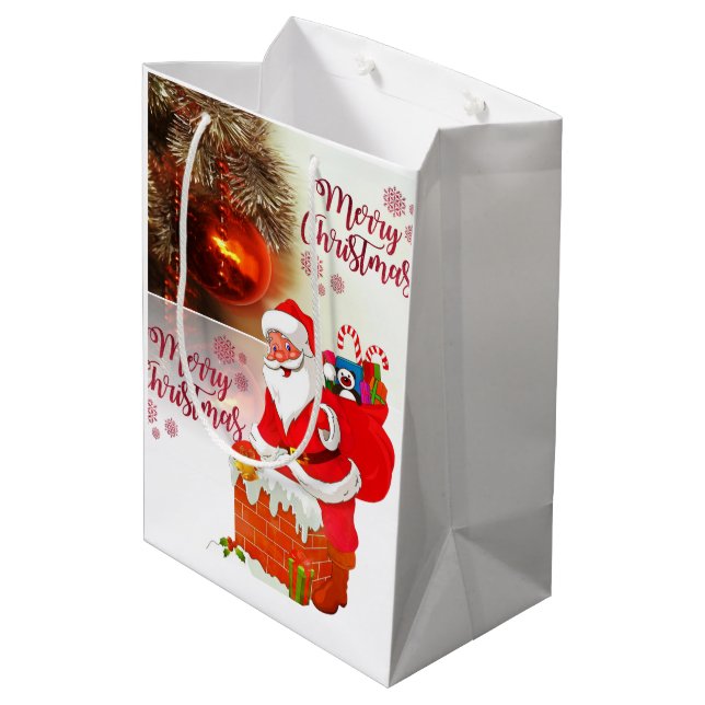 Bolsas de regalos de Navidad (Angulo reverso)