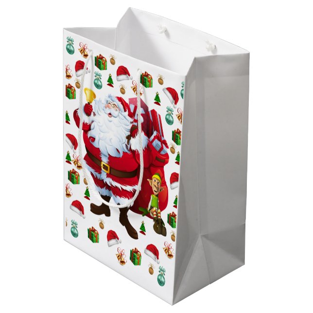 Bolsas de regalos de Navidad (Angulo reverso)