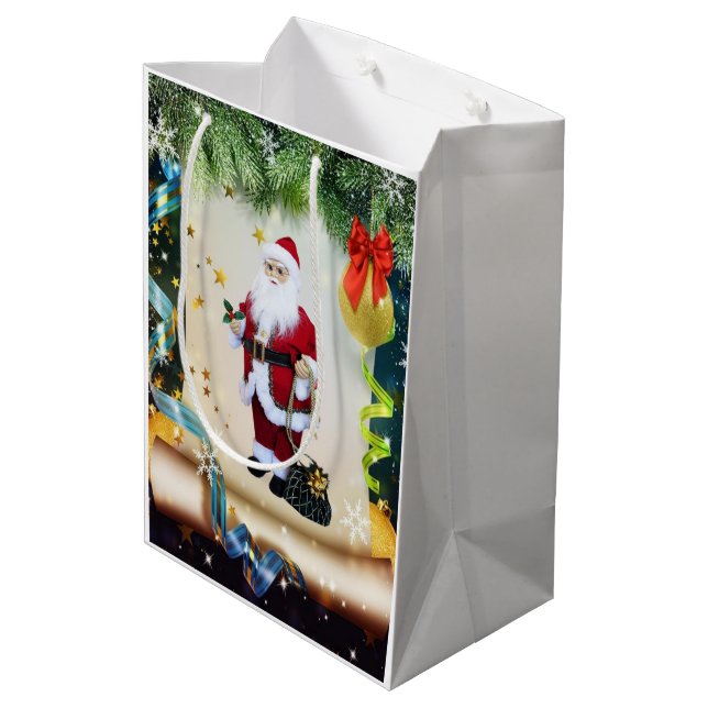 Bolsas de regalos de Navidad (Angulo reverso)