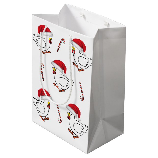 Bolsas de regalos de Navidad para pollitas (Angulo reverso)