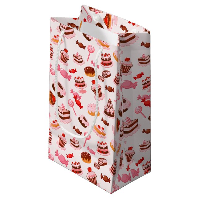 Bolsas de regalos de postres dulces (Angulo Anverso)