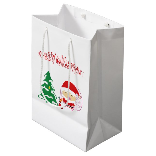 Bolsas de regalos para árbol de Navidad (Angulo Anverso)