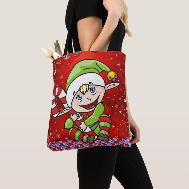 Bolsas de té para mujeres navidades, elfo (Detalle)