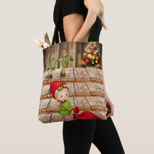 Bolsas de té para mujeres navidades, elfo