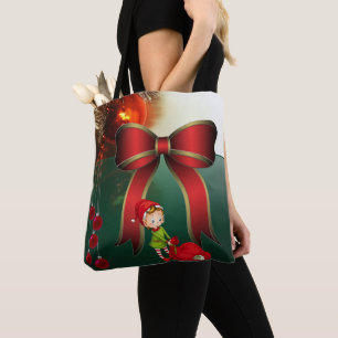 Bolsas de té para mujeres navidades, elfo