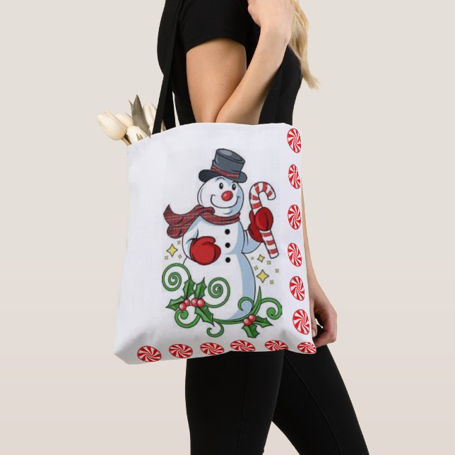 Bolsas de té para mujeres navidades, hombre de nie (Detalle)