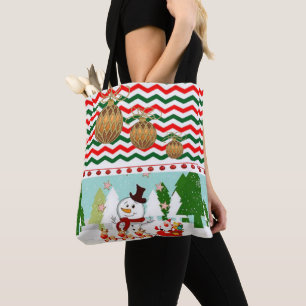Bolsas de té para mujeres navidades, hombre de nie