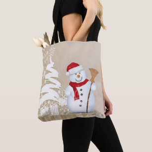 Bolsas de té para mujeres navidades, hombre de nie