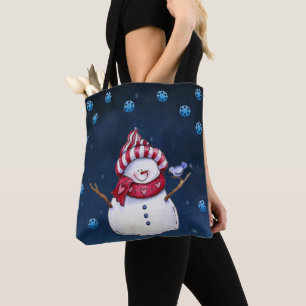 Bolsas de té para mujeres navidades, hombre de nie
