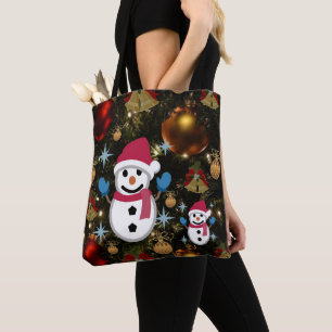 Bolsas de té para mujeres navidades, hombre de nie