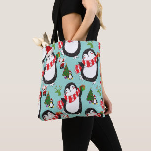 Bolsas de té para mujeres navidades, pingüino