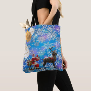 Bolsas de té para mujeres navidades, Santa