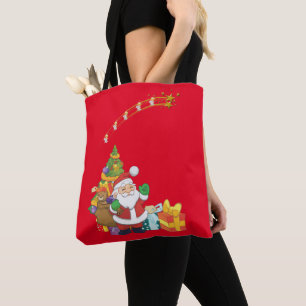 Bolsas de té para mujeres navidades, Santa