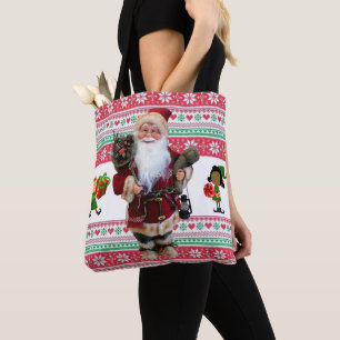 Bolsas de té para mujeres navidades, Santa