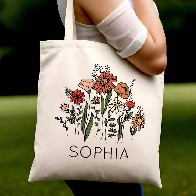 Bolsas de té personalizadas con nombre de flor sil (Subido por el creador)