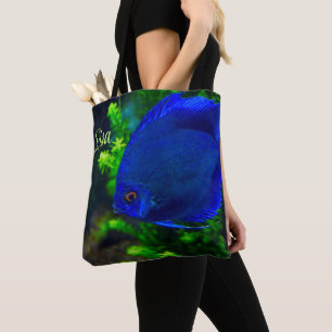 Bolsas de té personalizadas - Pescado tropical azu