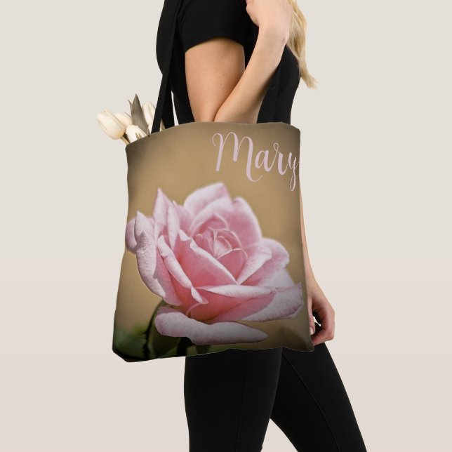 Bolsas de té personalizadas - Rosa rosa (Detalle)
