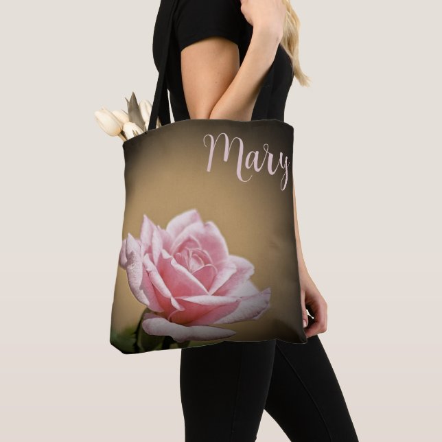 Bolsas de té personalizadas - Rosa rosa (Detalle)