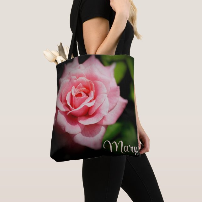 Bolsas de té personalizadas - Rosa rosa (Detalle)