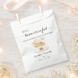 Bolsas de Tea Favor Bolsa de Otoño Caída Bolsa de